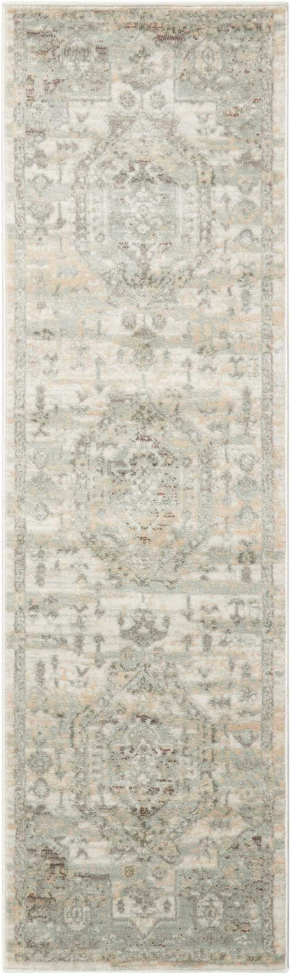 Nourison Home Euphoria EUP02 Ivory Traditional Power-loomed Rug