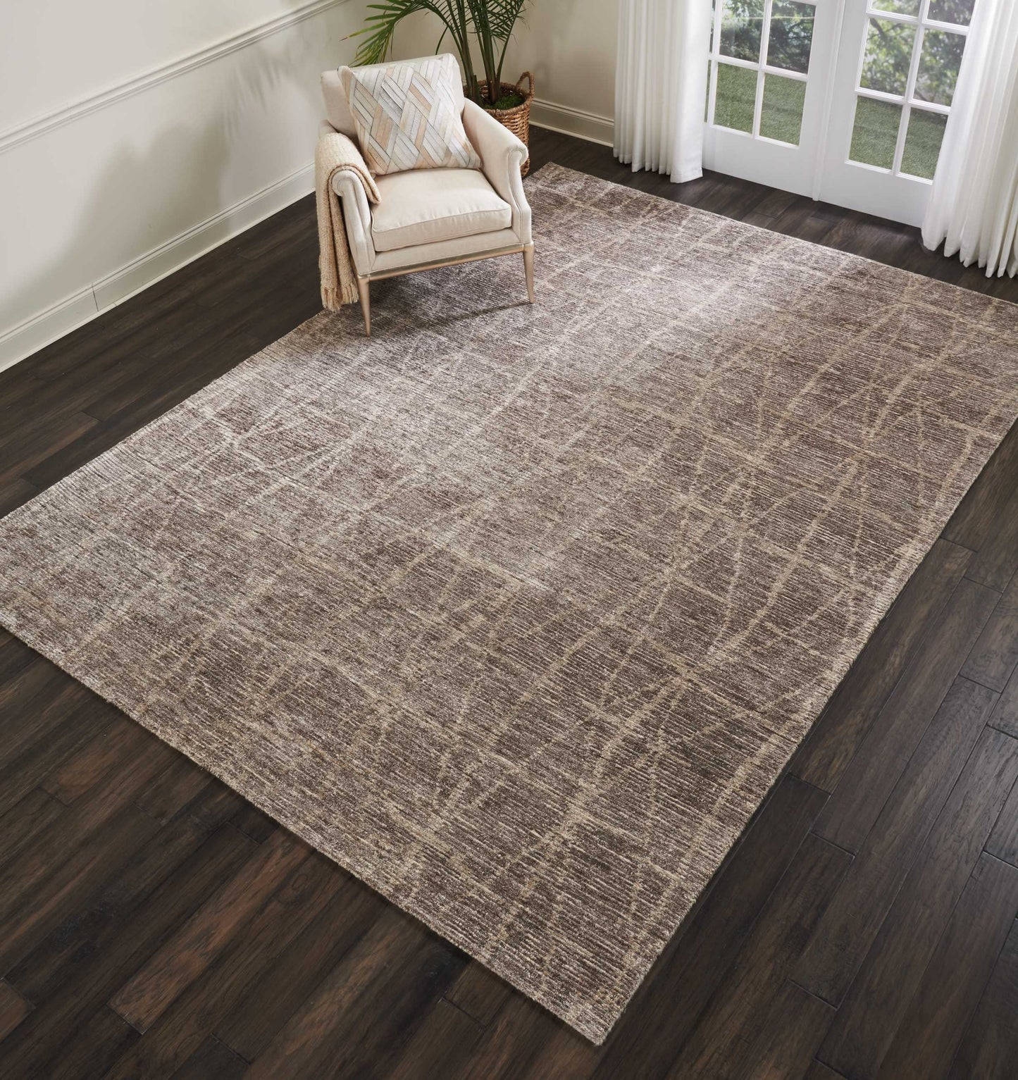 Nourison Home Ellora  Sand  Contemporary