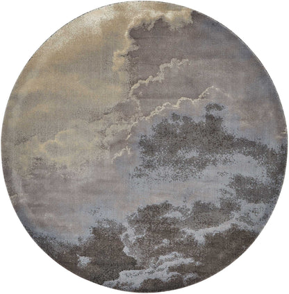 Nourison Home Twilight TWI18 Storm Contemporary Power-loomed Rug
