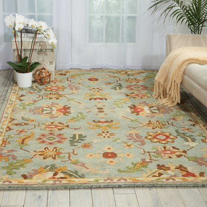 Nourison Home Tahoe  Seaglass  Traditional