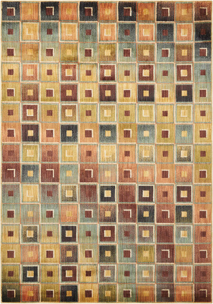 Nourison Home Aristo  Multicolor  Contemporary