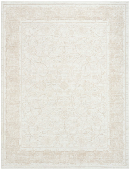 Nourison Home Dekor DEK09 Ivory Taupe Traditional Machine Woven Rug