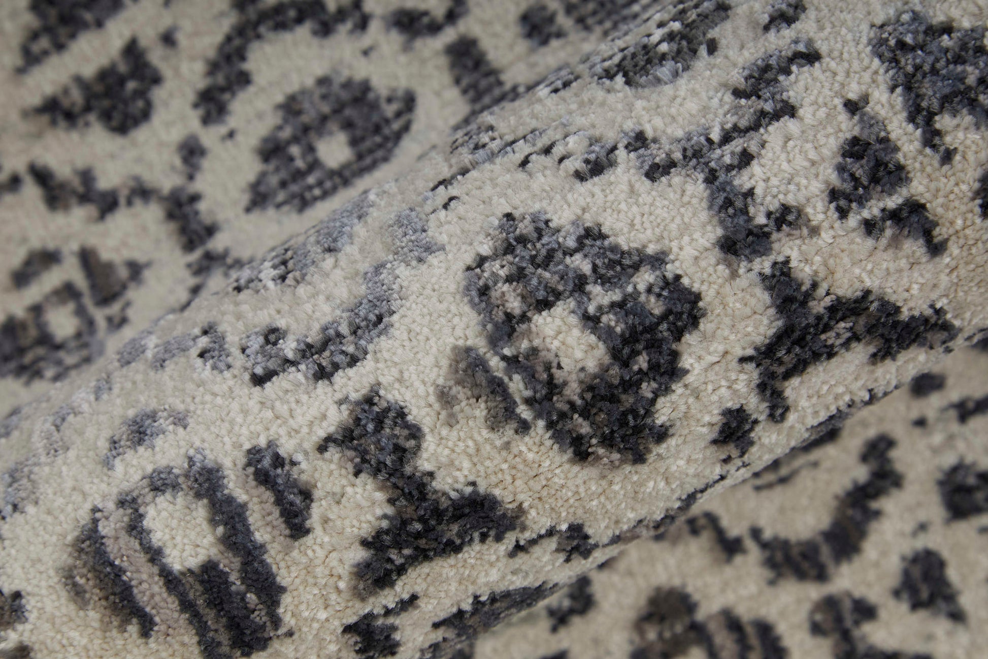 Feizy Kano 3874F Gray Ivory Transitional/Bohemian & Eclect Rug - Rugs - Feizy - Atlanta Designer Rugs