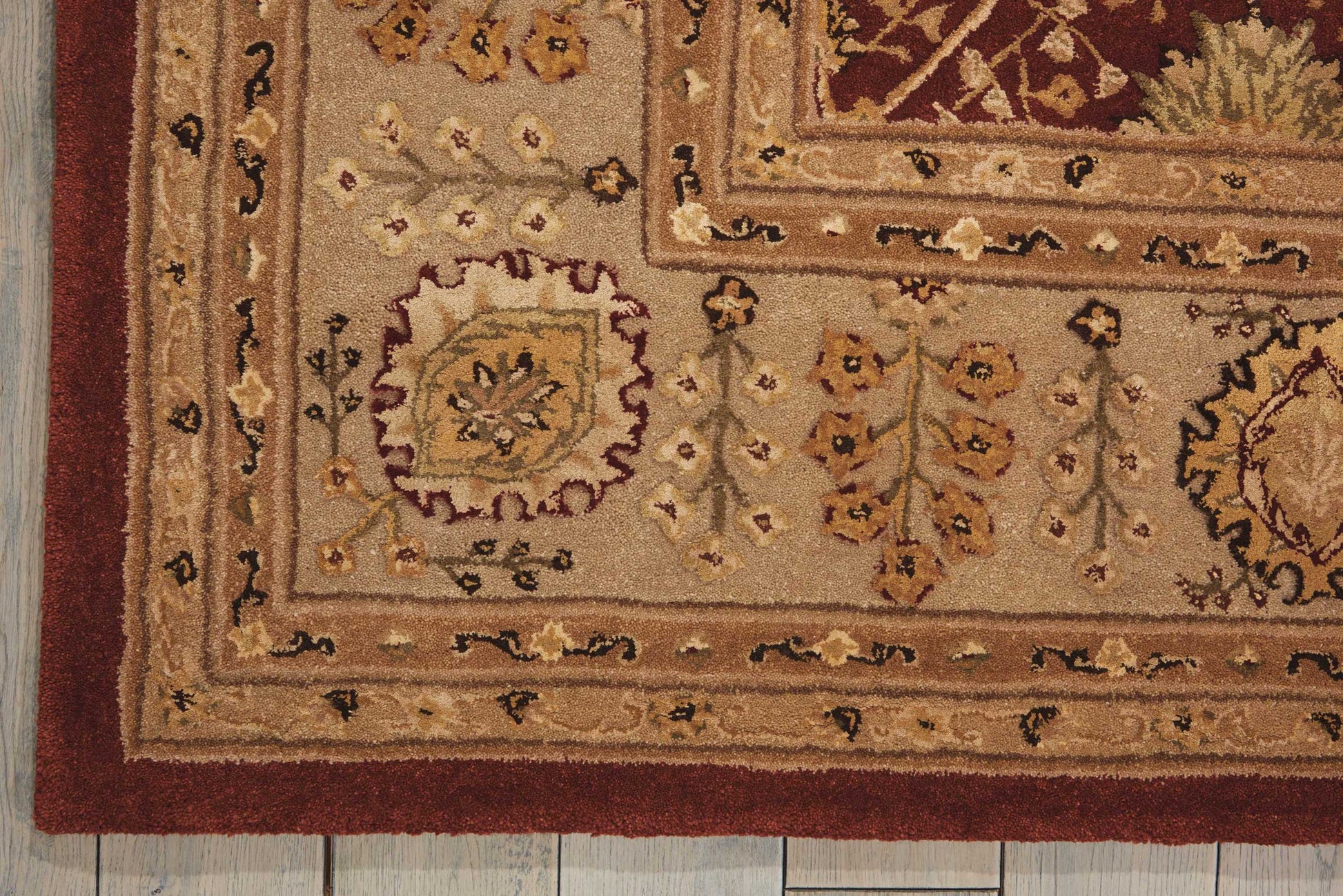 Nourison Home Nourison 3000  Rust  Traditional