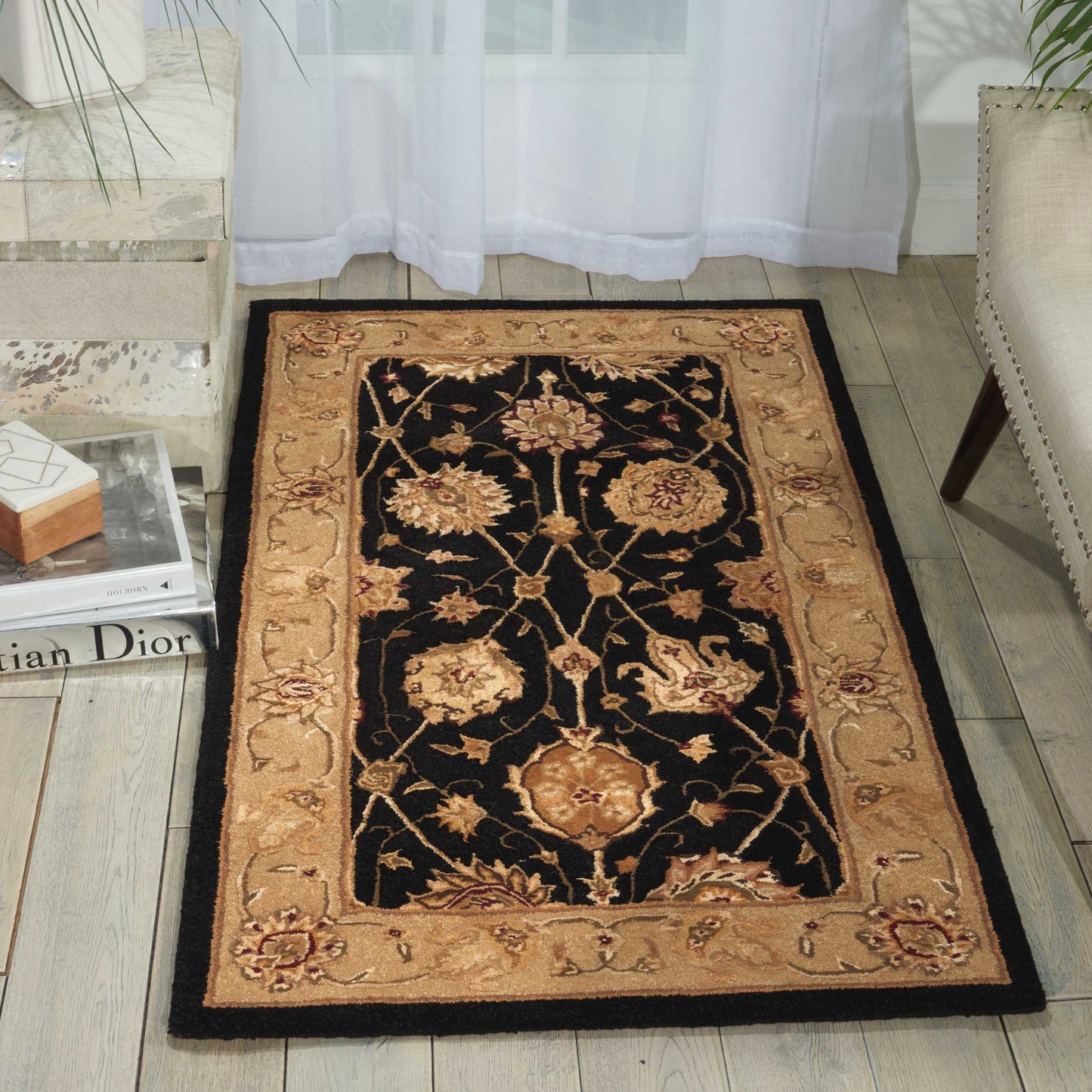Nourison Home Nourison 3000  Black  Traditional