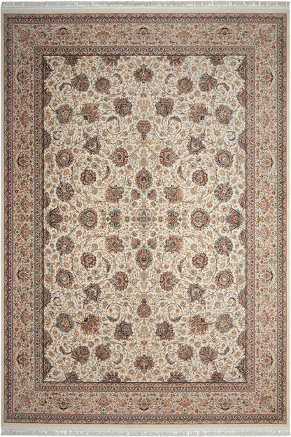 Nourison Home Persian Palace PPL03 Cream Traditional Power-loomed Rug