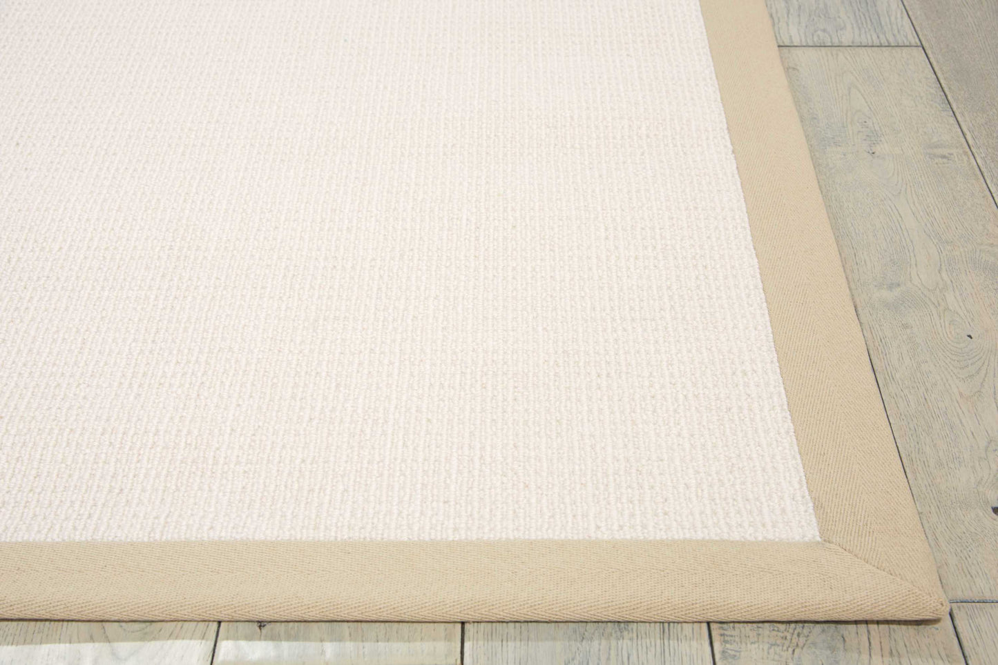 Nourison Home Sisal Soft  White  Contemporary