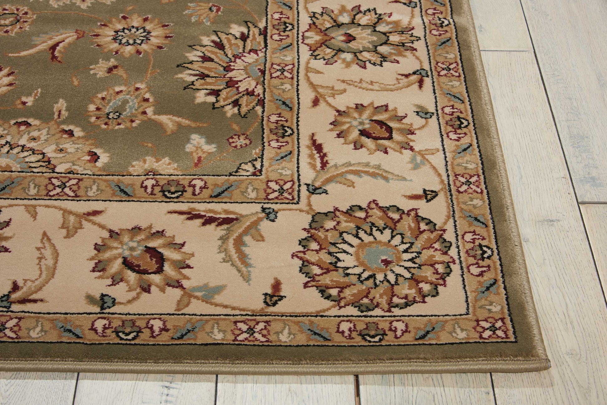 Nourison Home Persian Crown  Green  Traditional