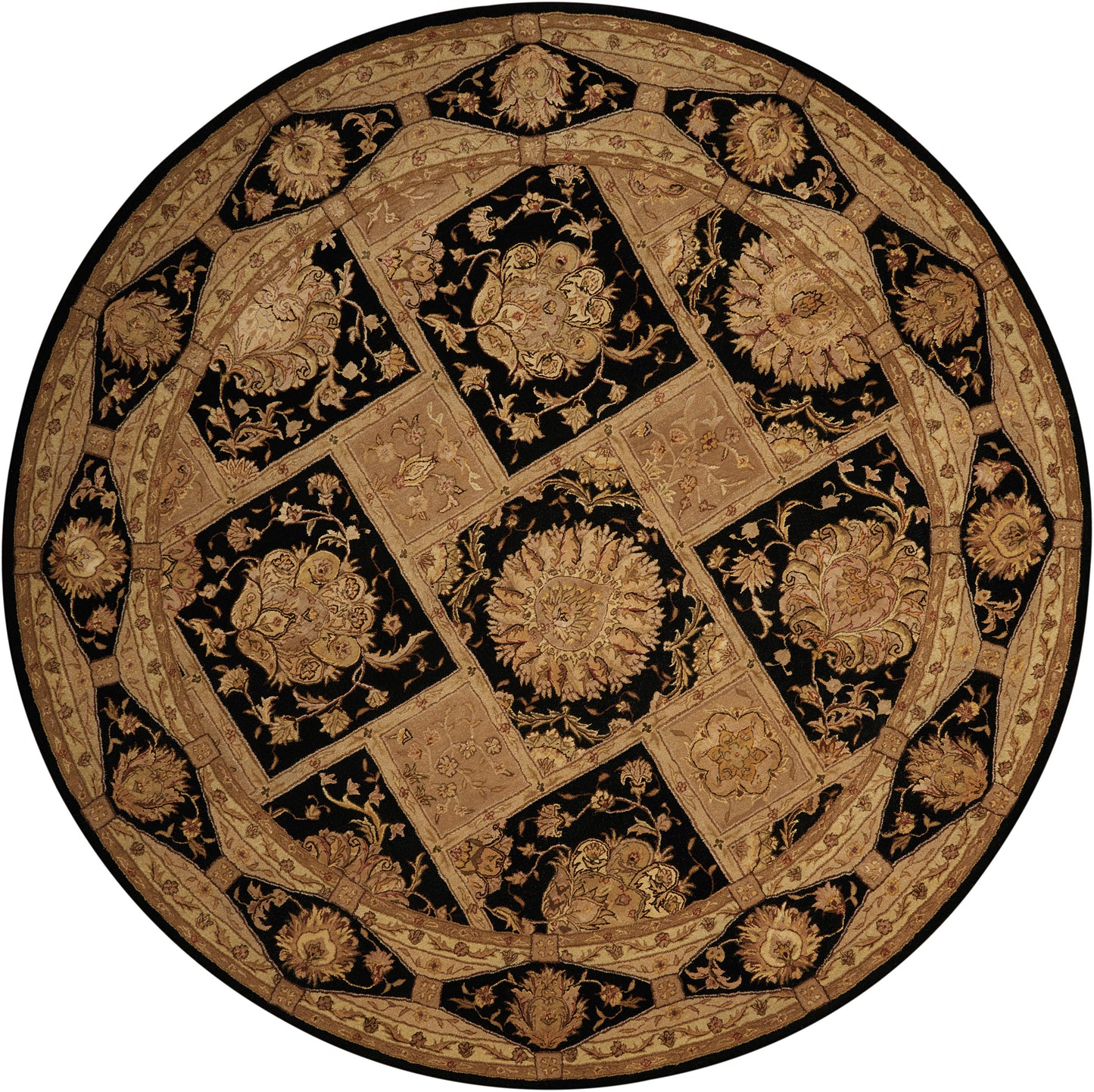 Nourison Home Nourison 3000 3107 Black Traditional Tufted Rug