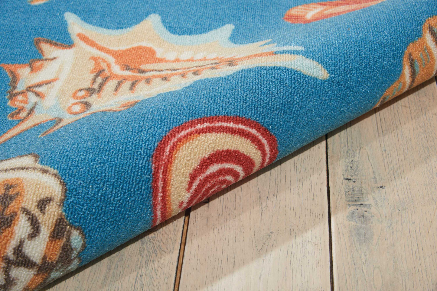 Waverly Sun N Shade  Azure  Contemporary