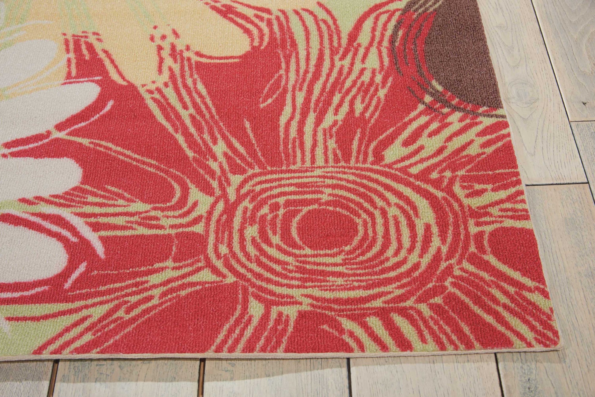 Nourison Home Home & Garden  Green  Contemporary