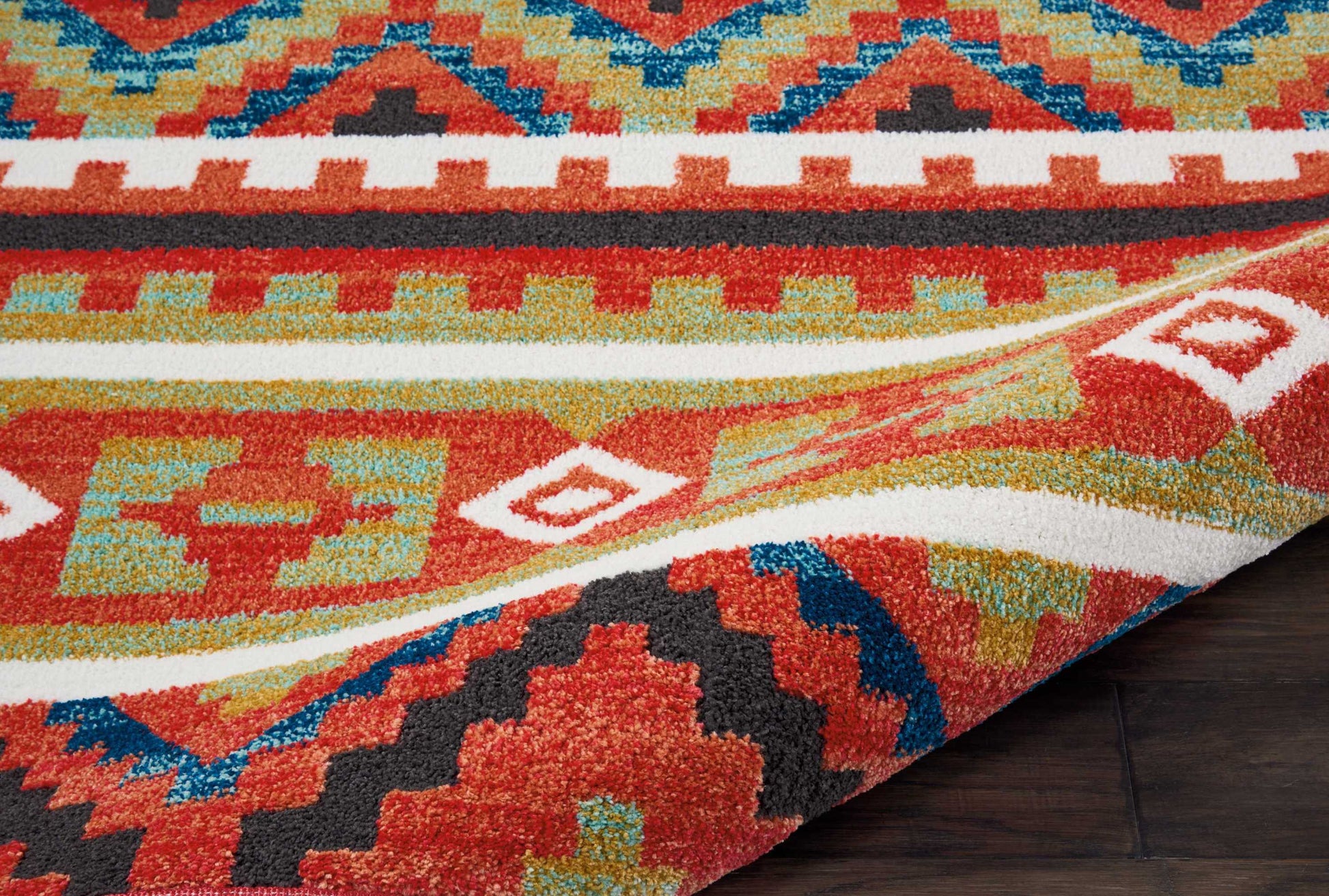 Nourison Home South Western  Orange  Transitional