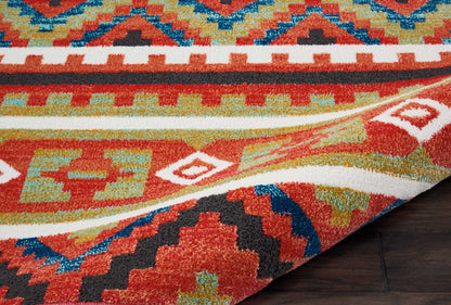 Nourison Home South Western  Orange  Transitional