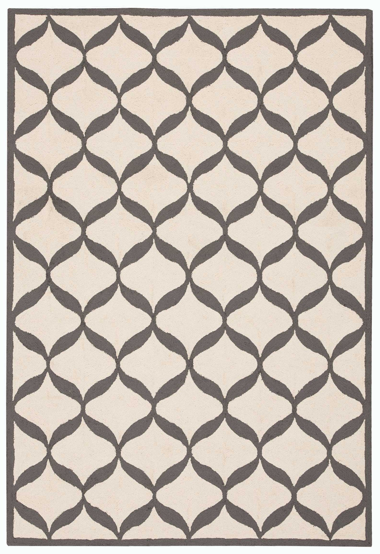 Nourison Home Decor  White Light Grey  Contemporary