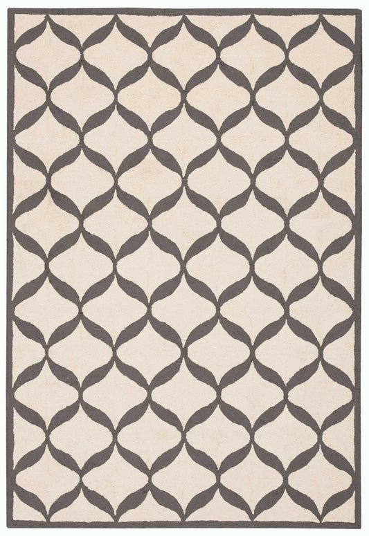 Nourison Home Decor  White Light Grey  Contemporary