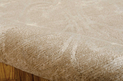 Nourison Home Silk Shadows  Light Gold  Contemporary