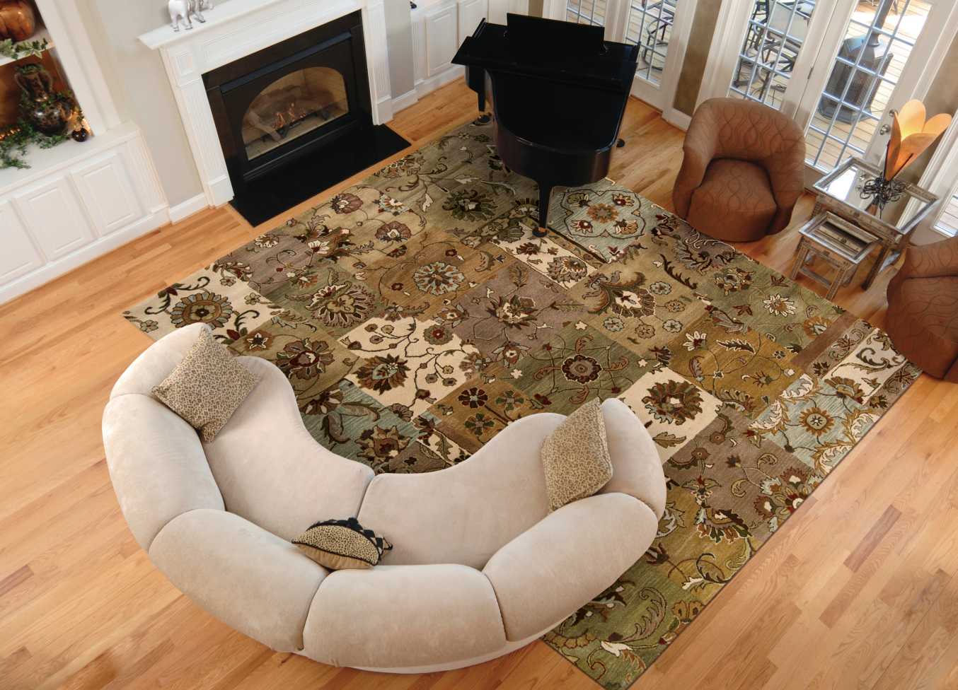 Nourison Home Jaipur  Light Multicolor  Transitional