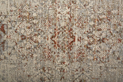 Feizy Kaia 39GKF Gray Rust Transitional/Casual/Vintage Machine Woven Rug - Rugs - Feizy - Atlanta Designer Rugs