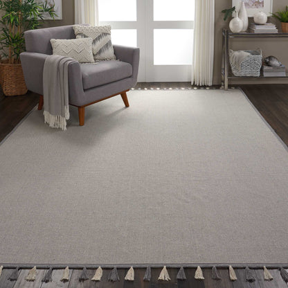 Nourison Home Otto  Light Grey  Contemporary
