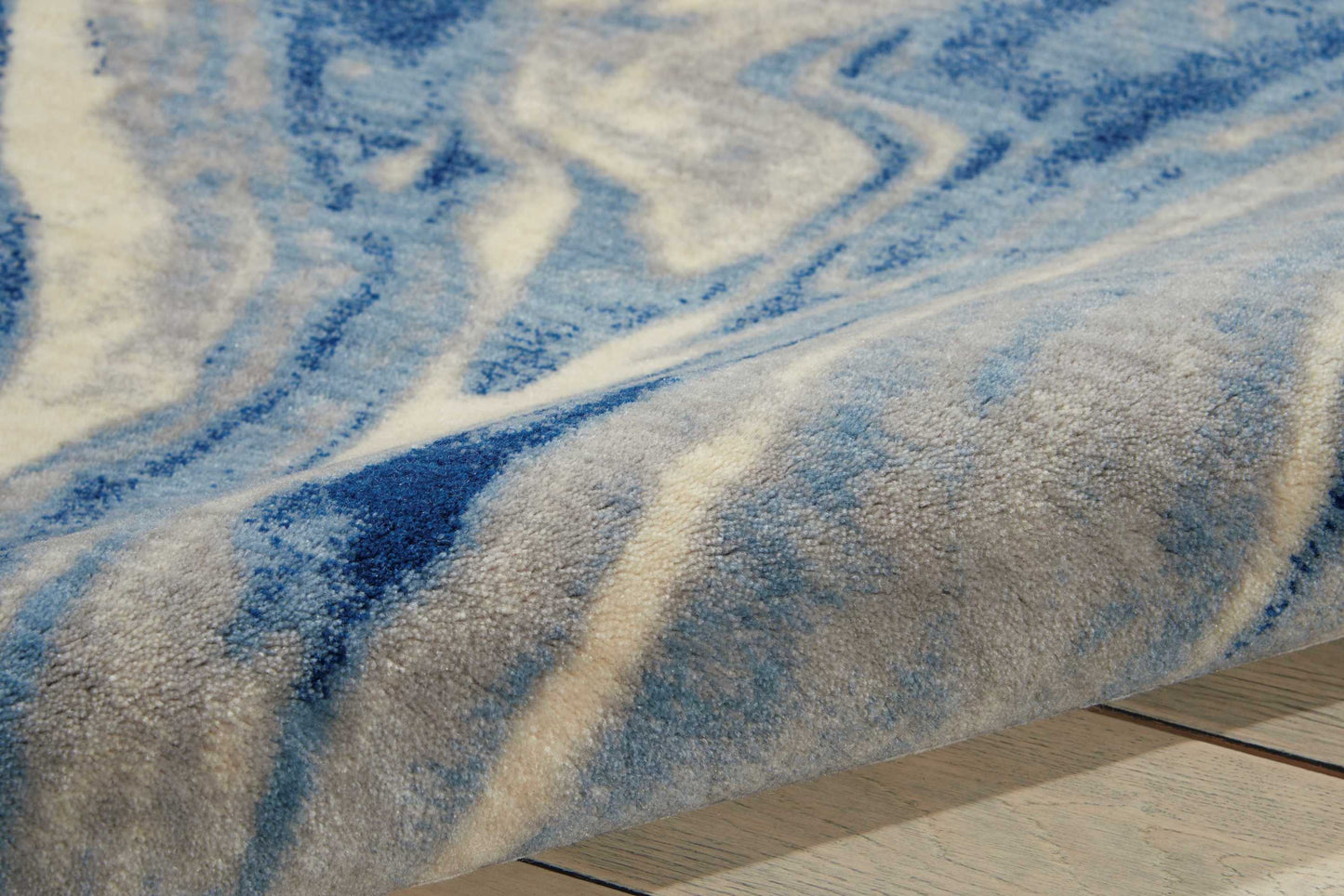 Nourison Home Somerset  Light Blue  Contemporary