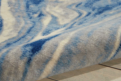 Nourison Home Somerset  Light Blue  Contemporary