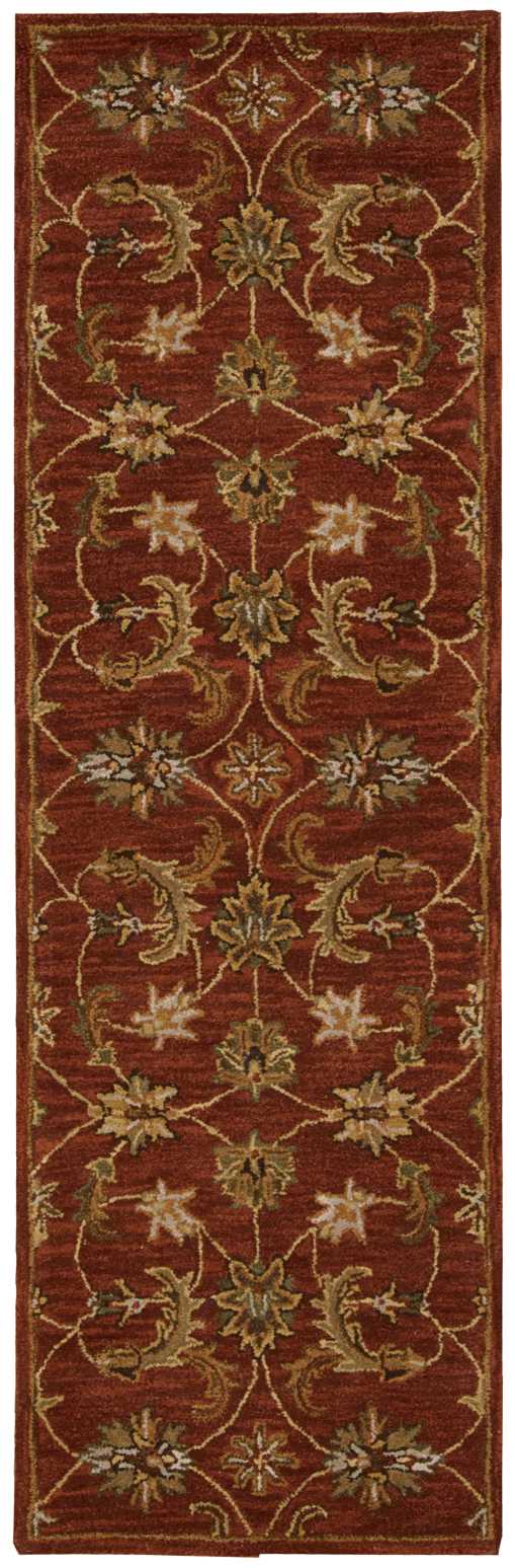 Nourison Home India House  Brick  Traditional