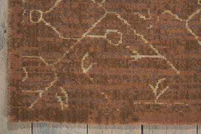 Nourison Home Silken Allure  Chocolate  Traditional