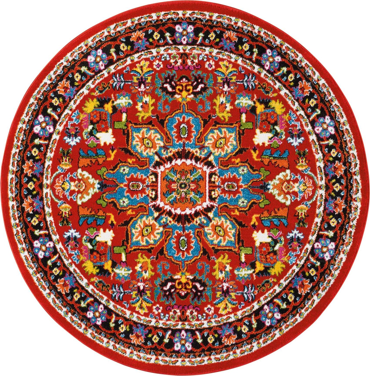 Nourison Home Oakdale  Red  Traditional