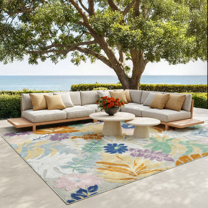 Nourison Home Suncoast  Multicolor  Contemporary