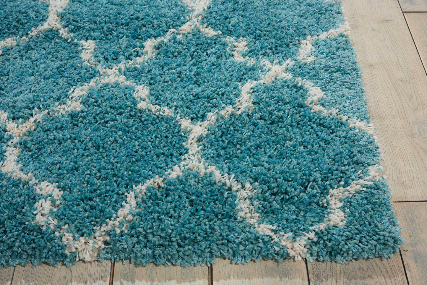 Nourison Home Amore  Aqua  Contemporary
