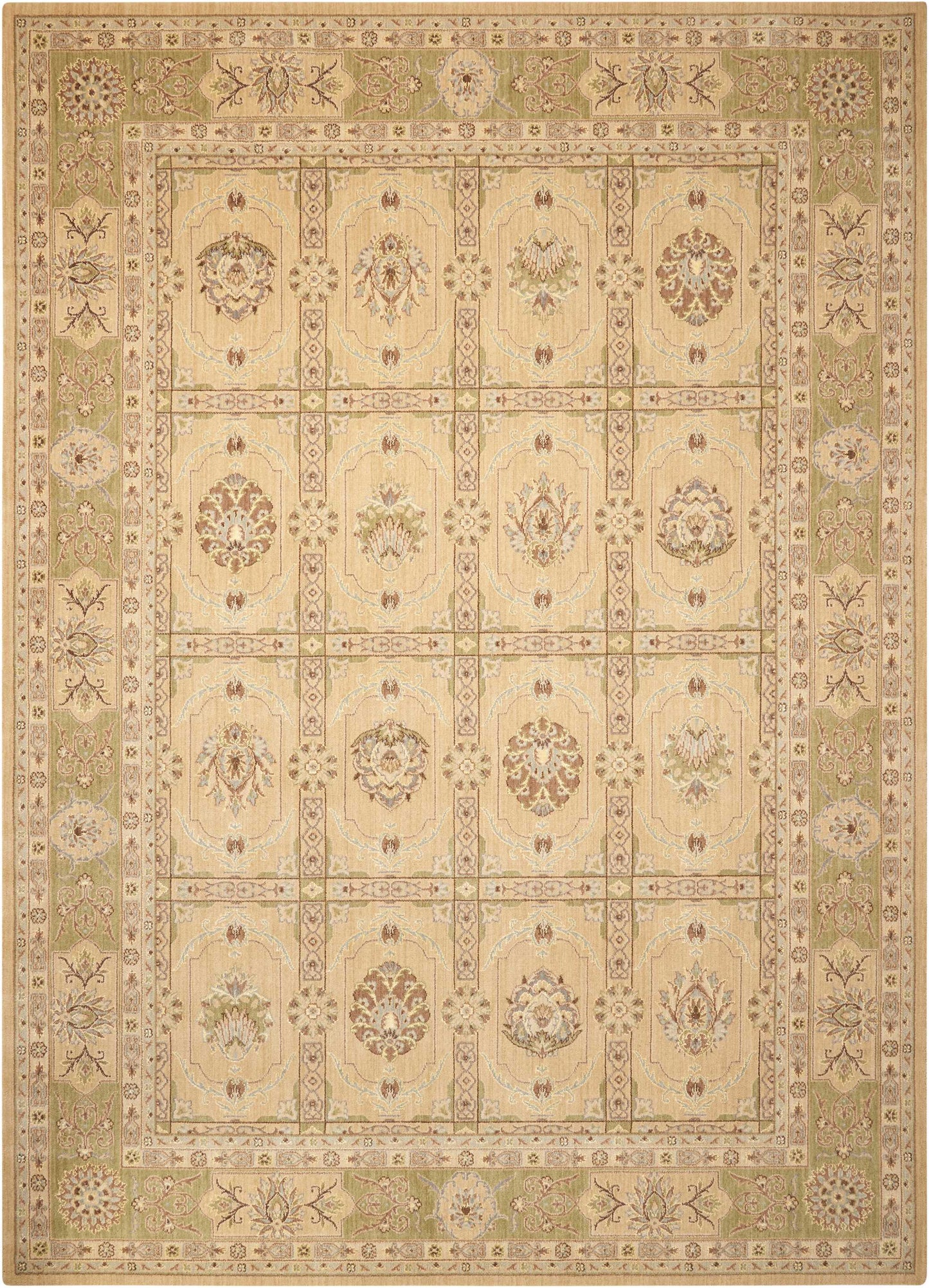 Nourison Home Persian Empire PE23 Sand Traditional Loomed Rug