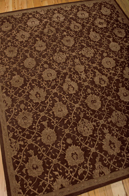 Nourison Home Regal  Chocolate  Traditional