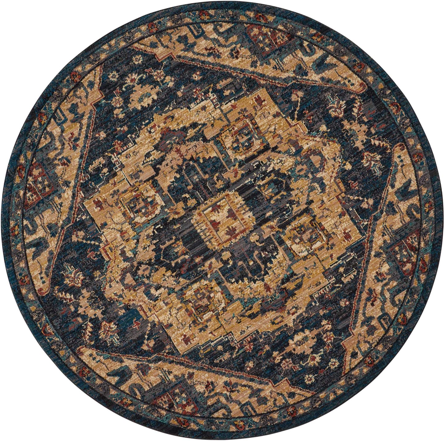 Nourison Home Nourison 2020 NR206 Midnight Traditional Loomed Rug
