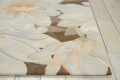 Nourison Home Tropics  Mocha  Contemporary