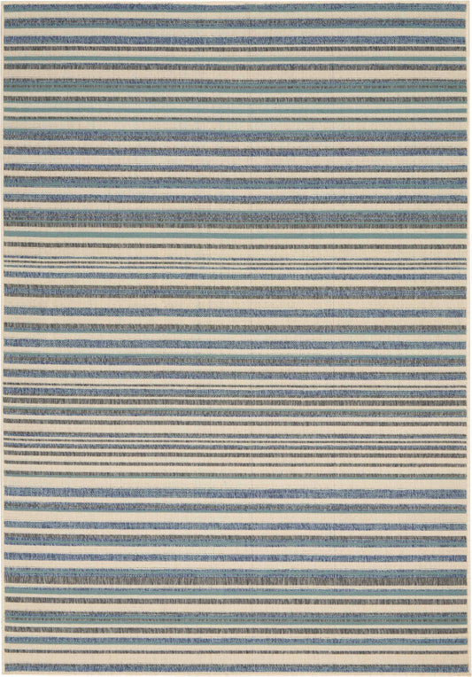Barclay Butera Lido  Blue Cream  Contemporary