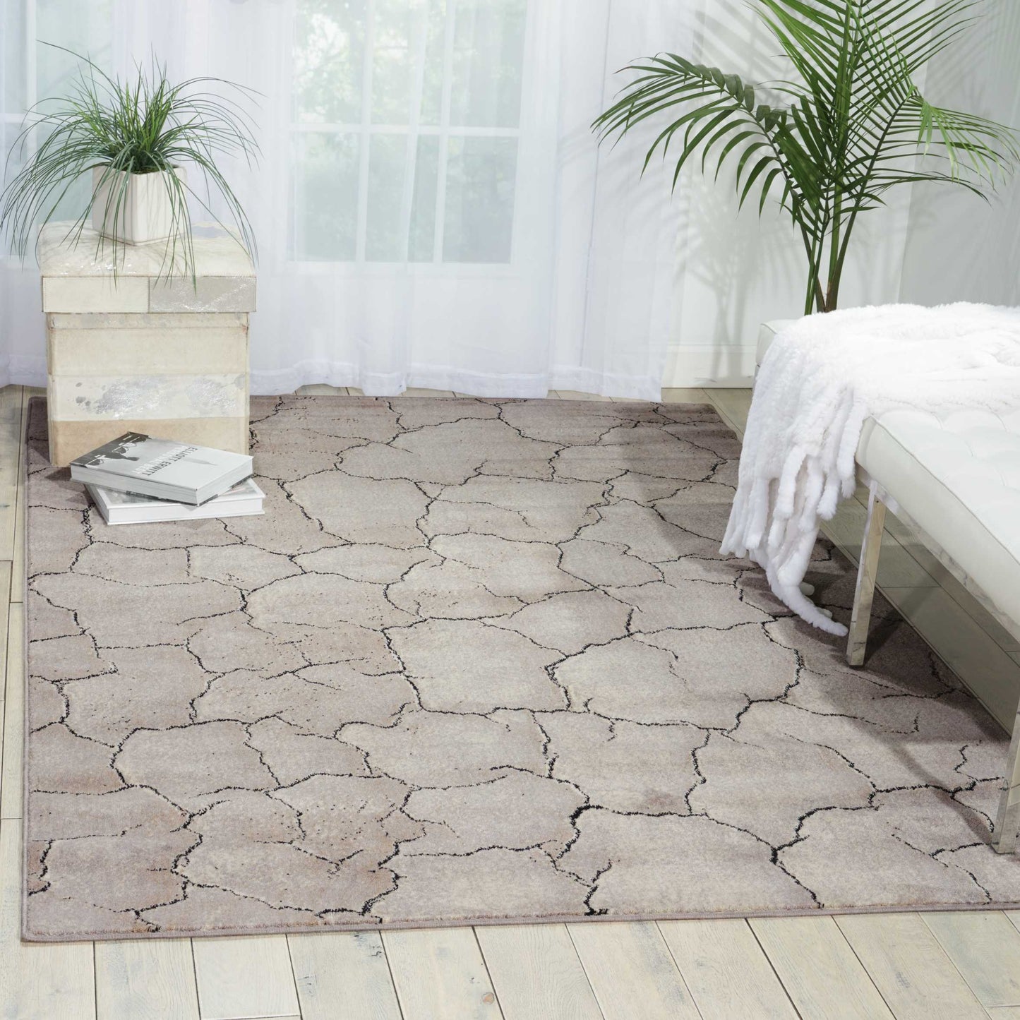 Nourison Home Utopia  Granite  Contemporary