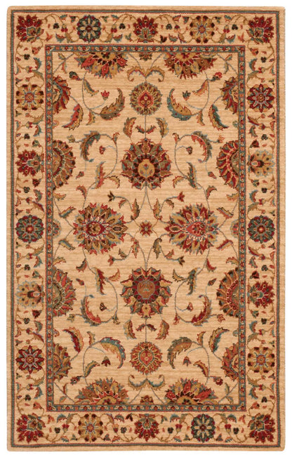 Nourison Home Living Treasures LI04 Ivory Traditional Loom-woven Rug