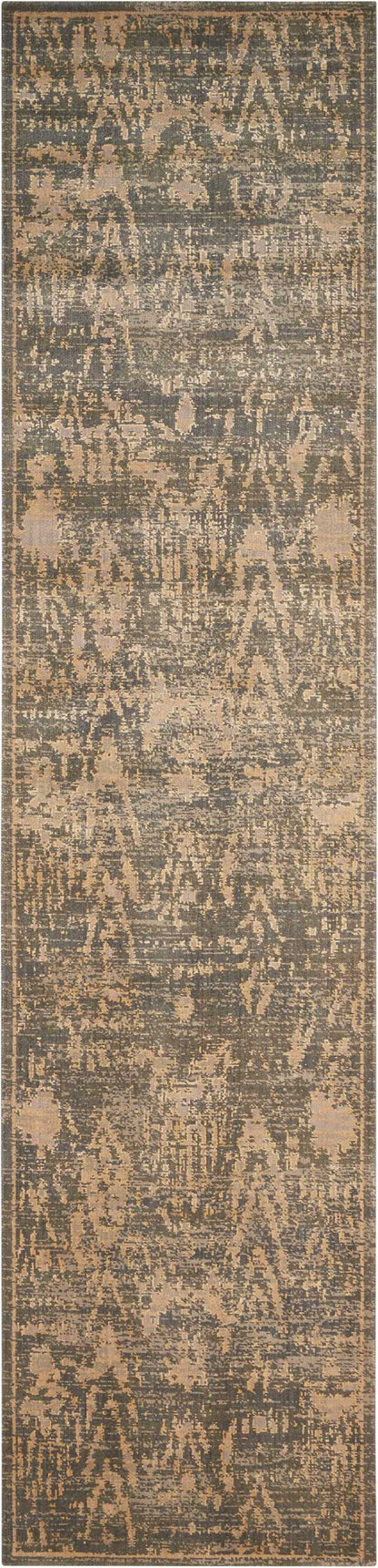 Nourison Home Silken Allure SLK17 Slate Traditional Loomed Rug