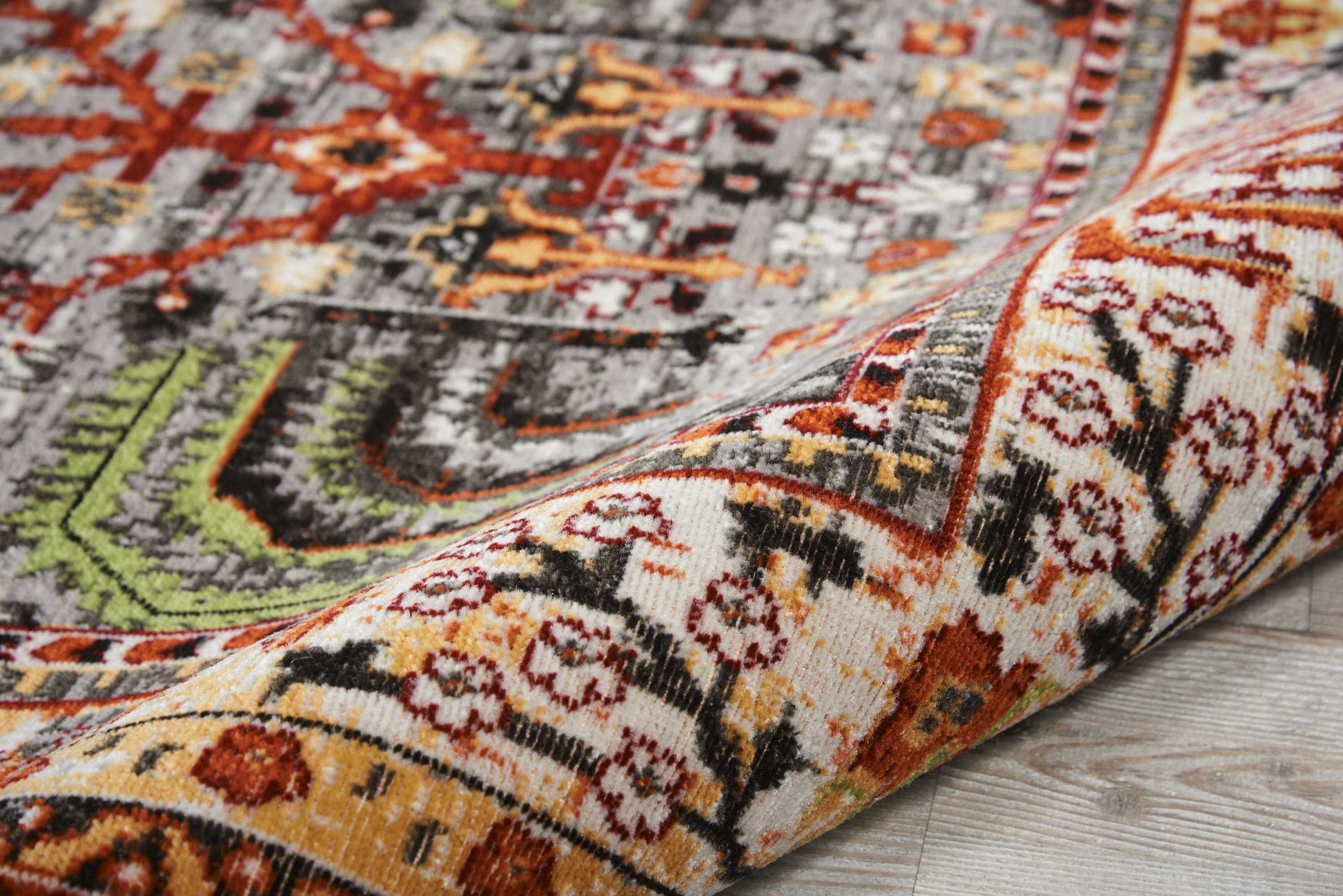 Nourison Home Aria  Multicolor  Traditional