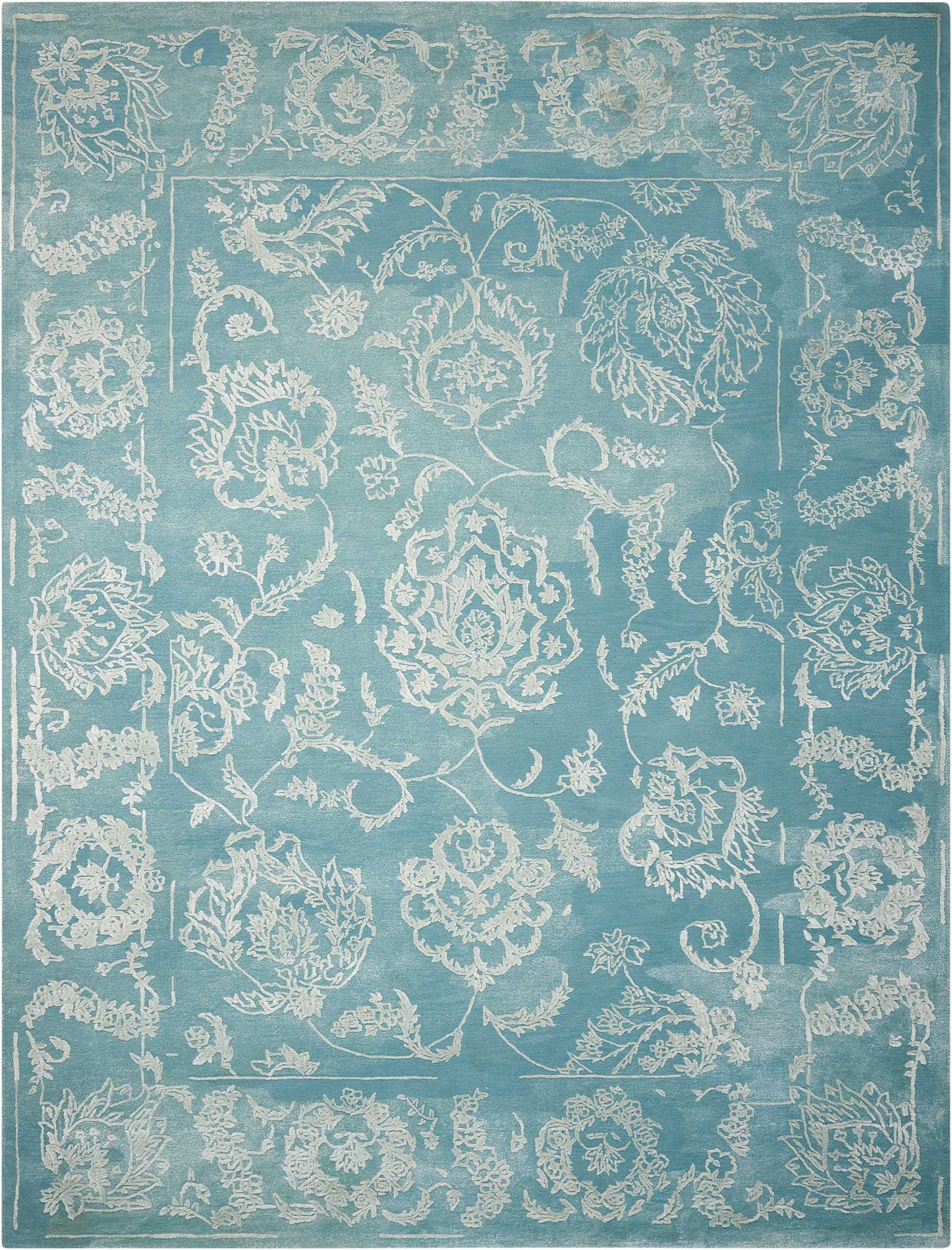 Nourison Home Opaline  Aqua  Transitional