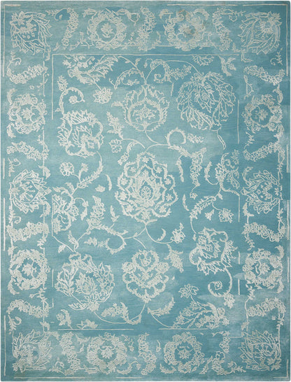 Nourison Home Opaline  Aqua  Transitional