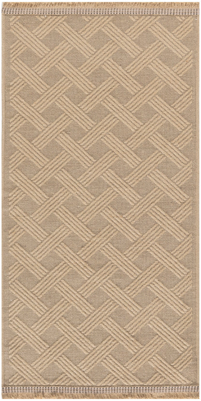 Nourison Home Washable Jute WSJ02 Natural Contemporary Loom-woven Rug