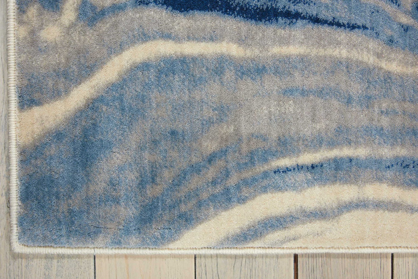 Nourison Home Somerset  Light Blue  Contemporary