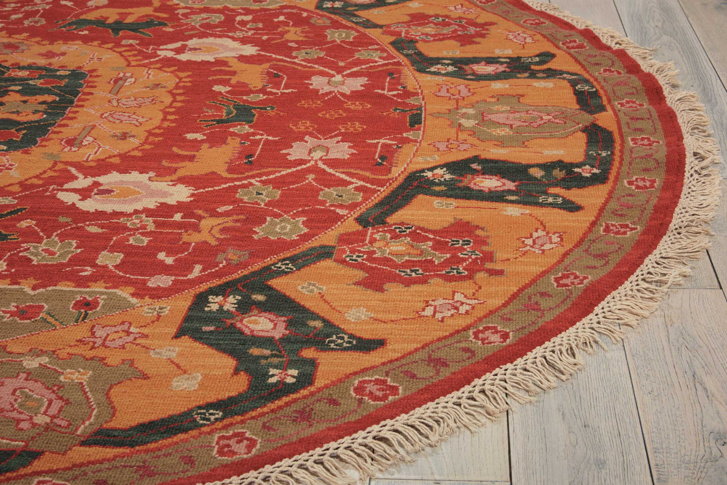 Nourison Home Nourmak  Red  Traditional