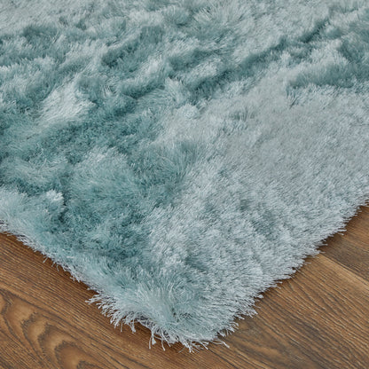 Feizy Indochine 4550F Light Aqua Modern/Luxury & Glam/Casual Hand Tufted Rug - Rugs - Feizy - Atlanta Designer Rugs