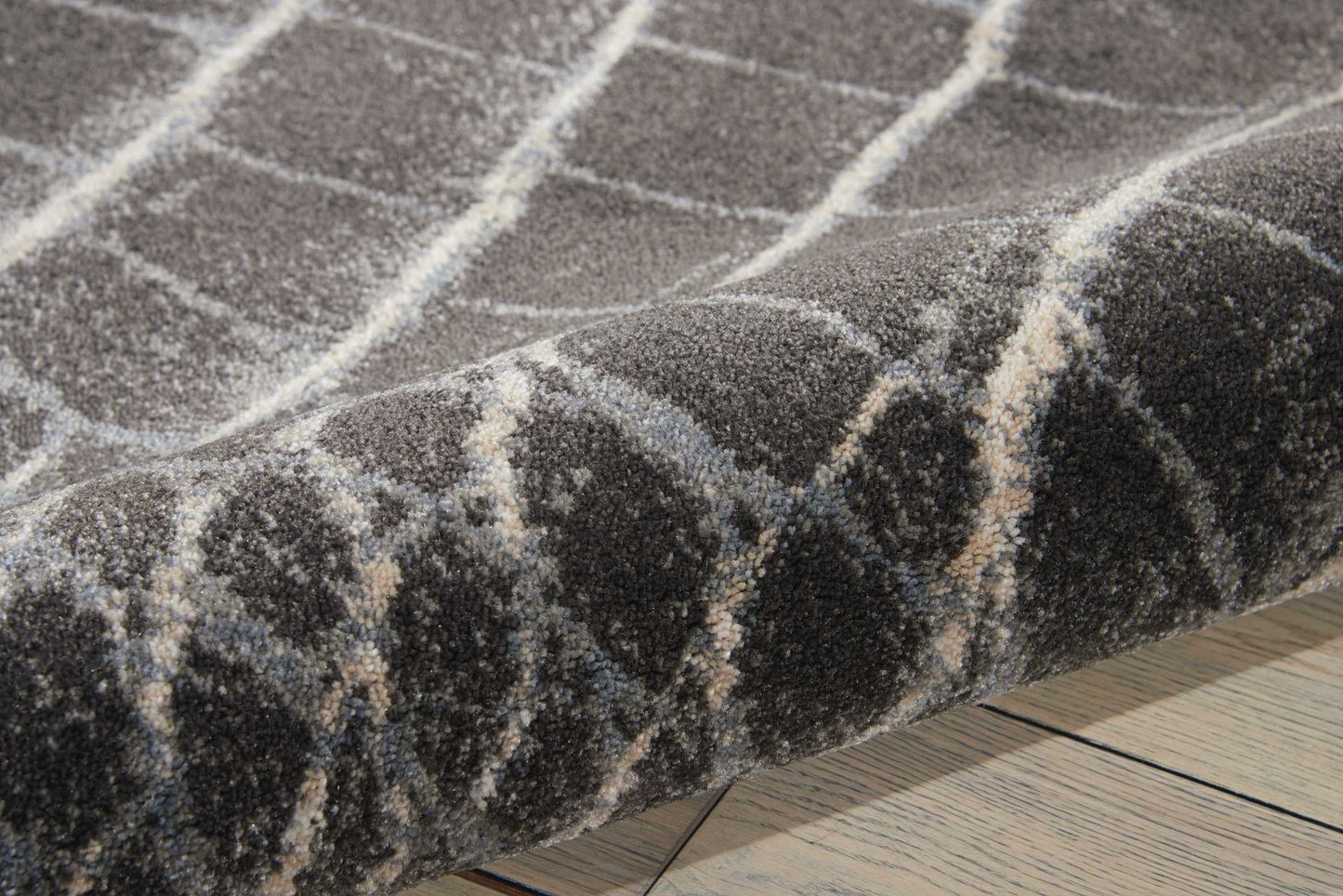 Nourison Home Maxell  Charcoal  Contemporary