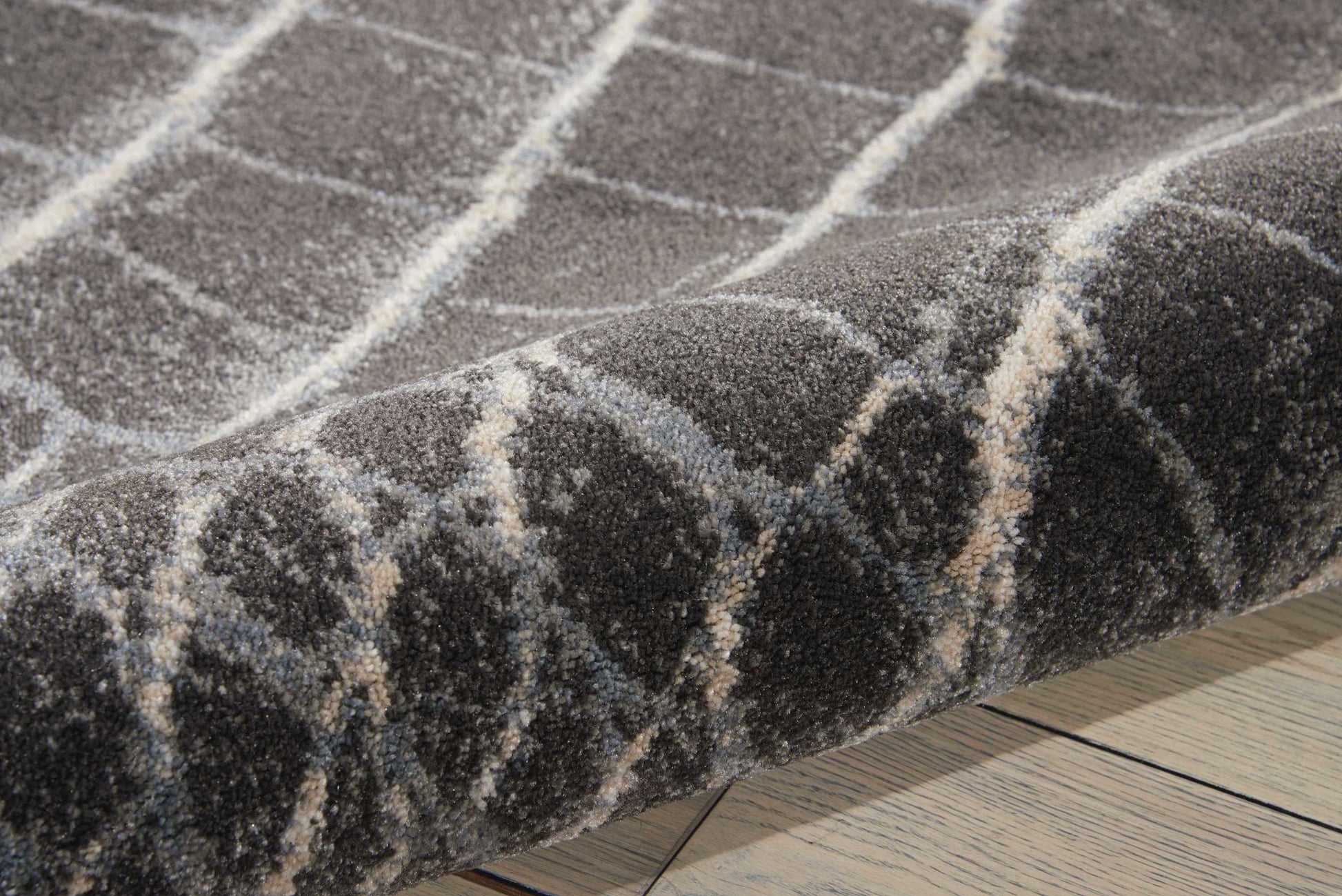 Nourison Home Maxell  Charcoal  Contemporary