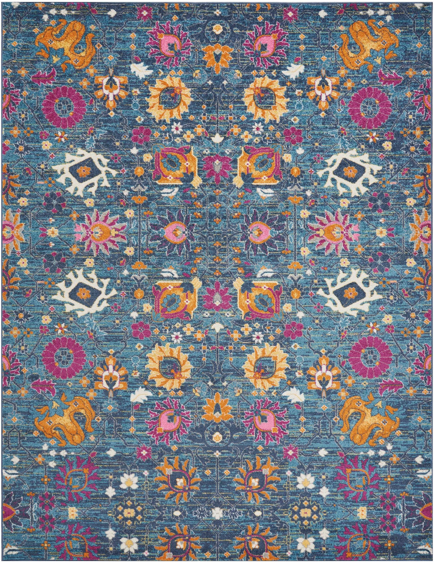 Nourison Home Passion PSN01 Denim Transitional Power-loomed Rugs