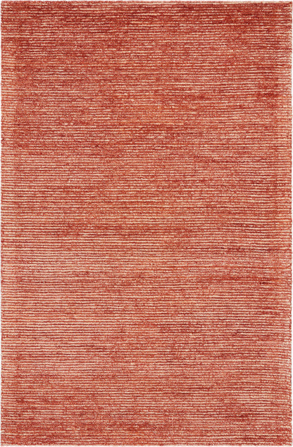 Nourison Home Weston WES01 Brick Contemporary Tufted Rug