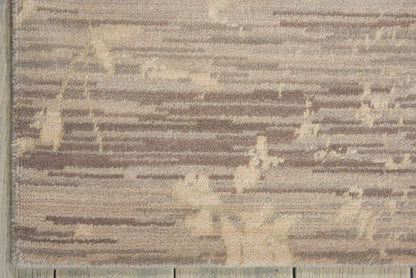 Nourison Home Silk Elements  Taupe  Traditional